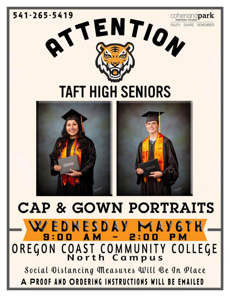 cap and gown portraits May 6th